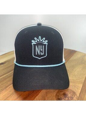 Nike Dri-Fit Gotham FC NWSL Soccer Hat Trucker Rope Snapback